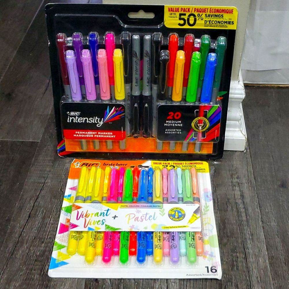 New Bic Markers x2